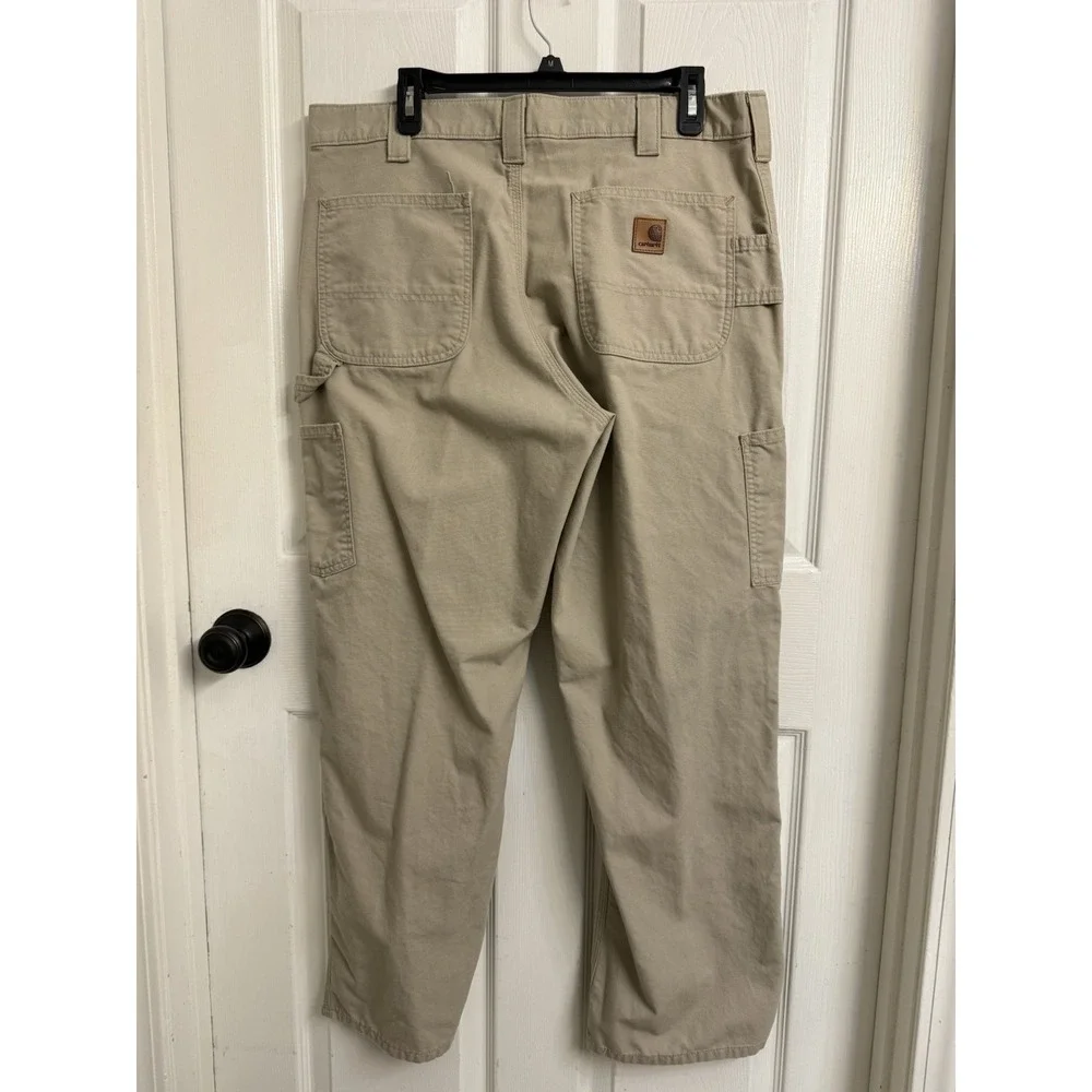 Carhartt Men's 36 x 30 Dungaree Fit Carpenter Pants Utility Cotton Workwear B151